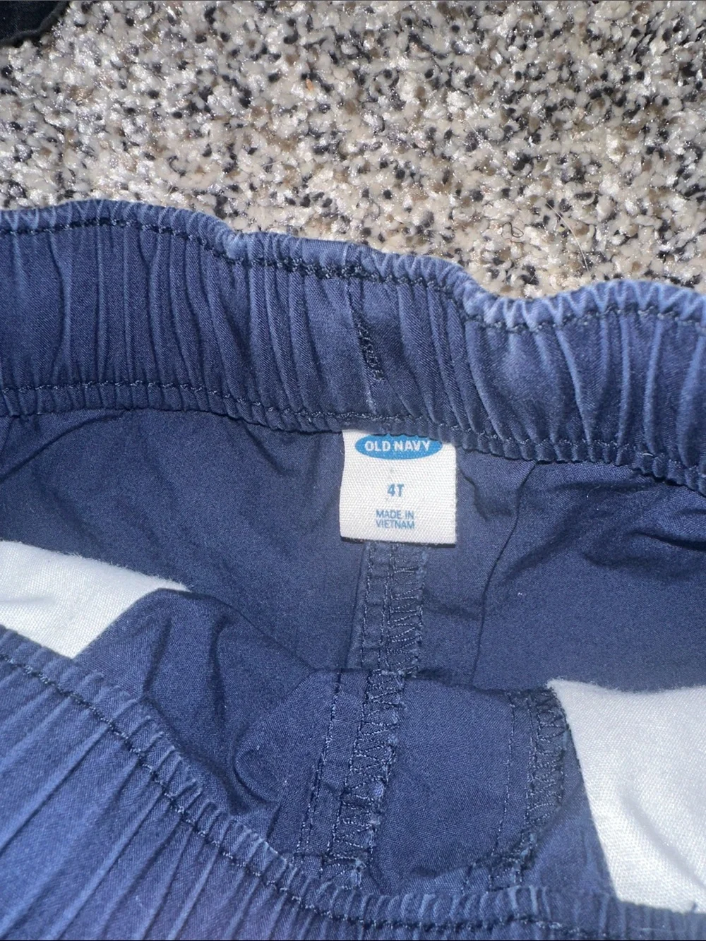 Bundle of Old Navy Olive, Black & Navy Pull-On Shorts Set